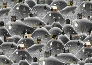 Snowy days and Frosty nights little town